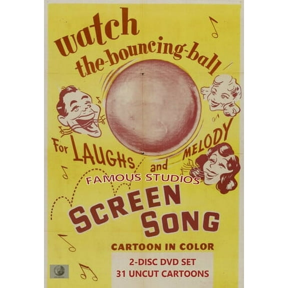Famous Studios Screen Songs Classic Cartoon Collection (DVD), Mental Brain Media, Animation