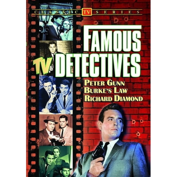 Famous TV Detectives (DVD), Alpha Video, Drama