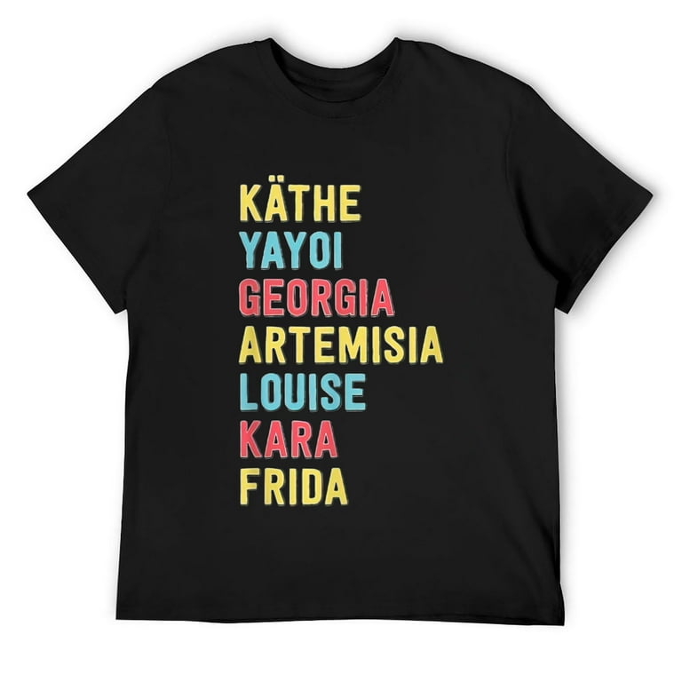 Famous Women Artists T Shirt Feminism Art History Famous Women Artists T Shirt Feminism Art History