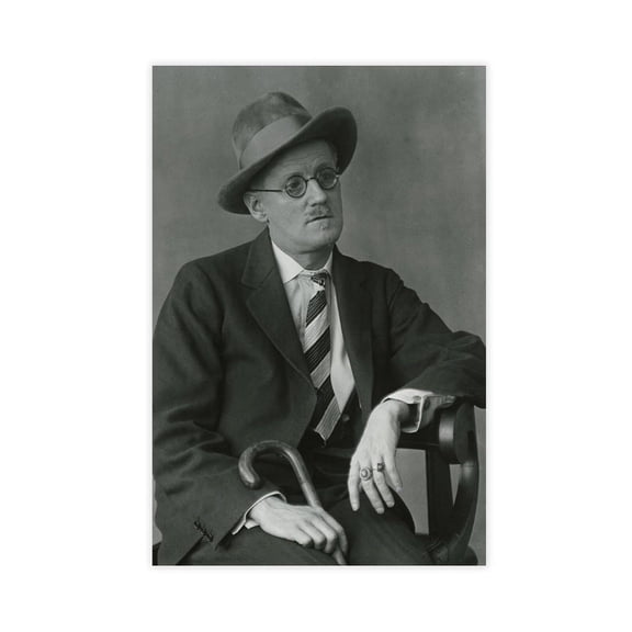 Famous Writer And Poet James_Joyce Posters for Entertainment Room Decoration Gifts
