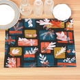thumbnail image 1 of Famous ic Flowers Pattern Placemat Cotton Linen Fabric Table Mats Family Dinner Tableware Kitchen Table Mat, 1 of 7