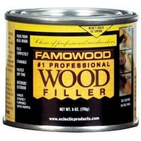 Famowood Filler, Cedar, 6 oz.
