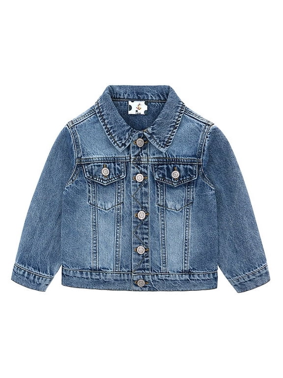 Long Sleeve Cotton, Denim Jeans Jacket