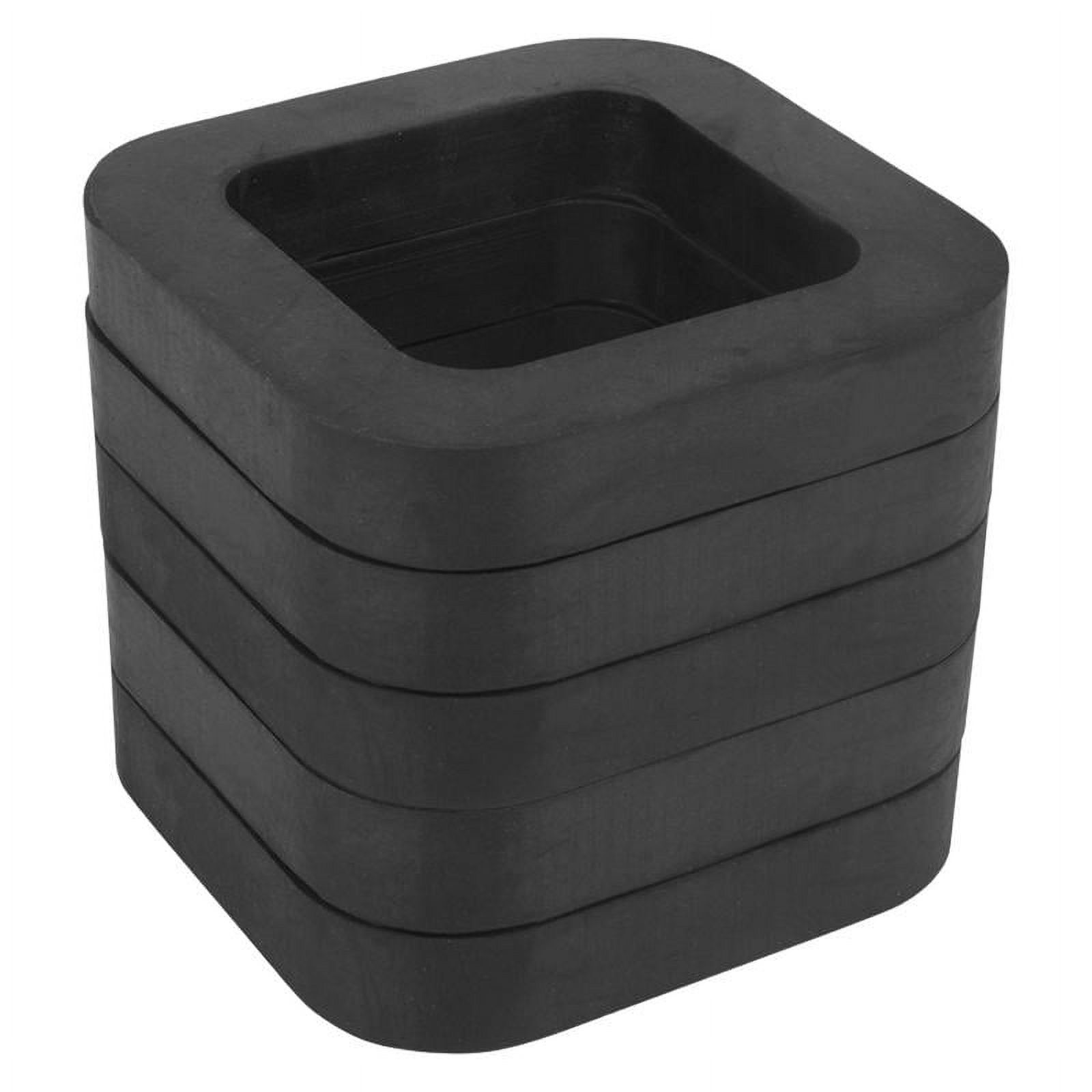 Famure Hitch Receiver Silencer Pad 5 Pack 2 Inch Noise Eliminating and