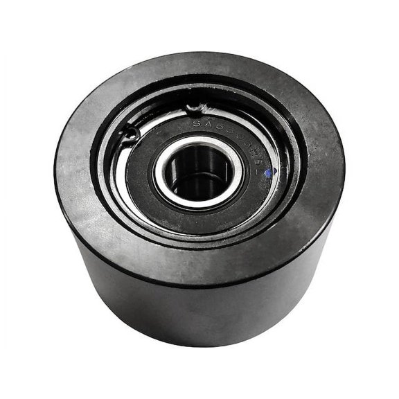 Fan Accessory Belt Idler Pulley - Compatible with 2009 Pierce Mfg. Inc. Velocity 12.5L 6-Cylinder Diesel