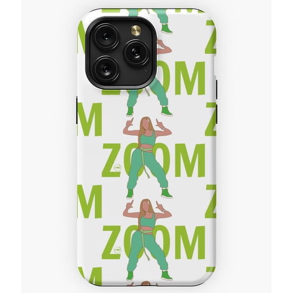Fan Art Silhouette of Jessie J in the Zoom Era A10734&nbsp;Phone Case for iPhone 11 to 17 Pro Max