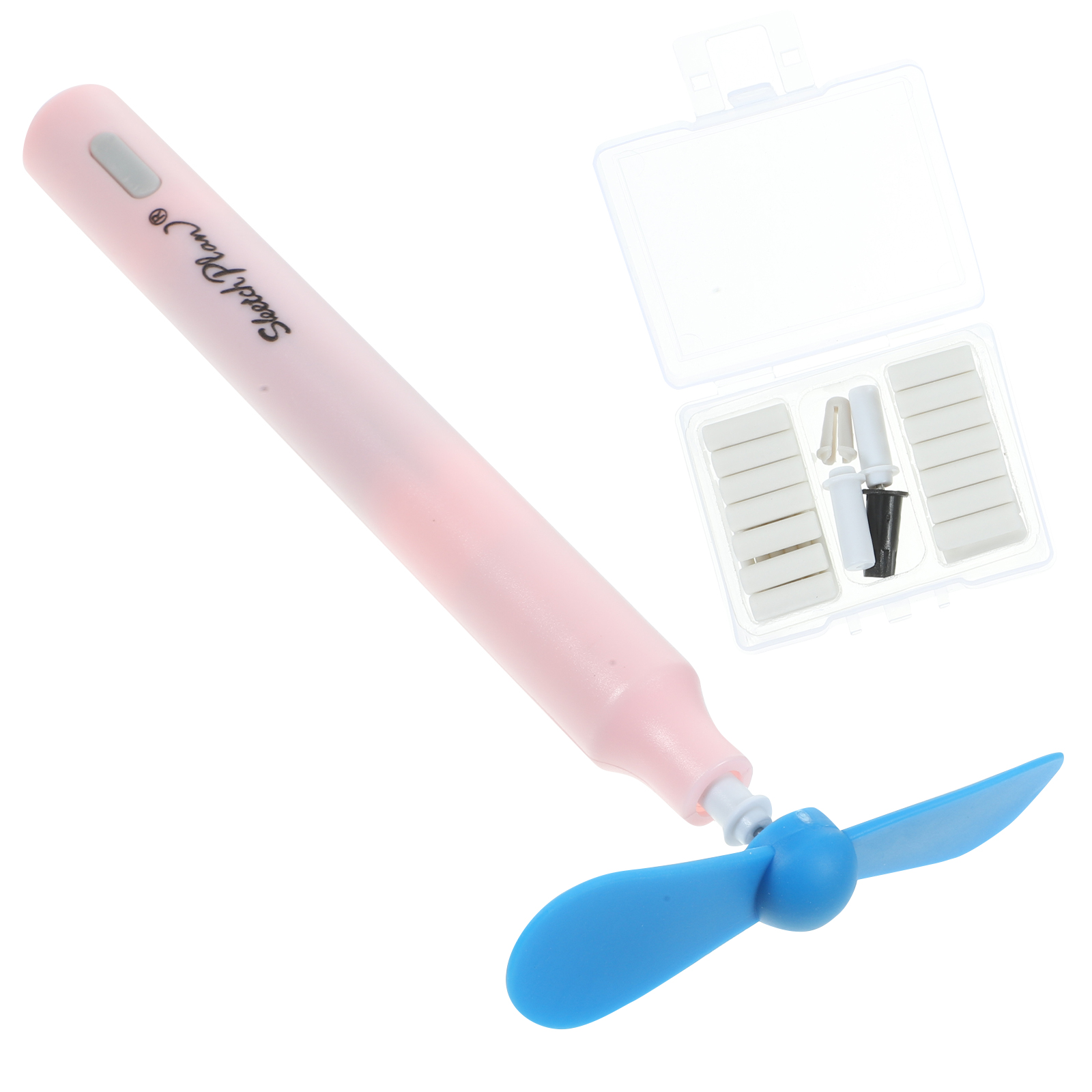 Fan Battery Electric Pencil Eraser Vetilador Portable Students Erasers