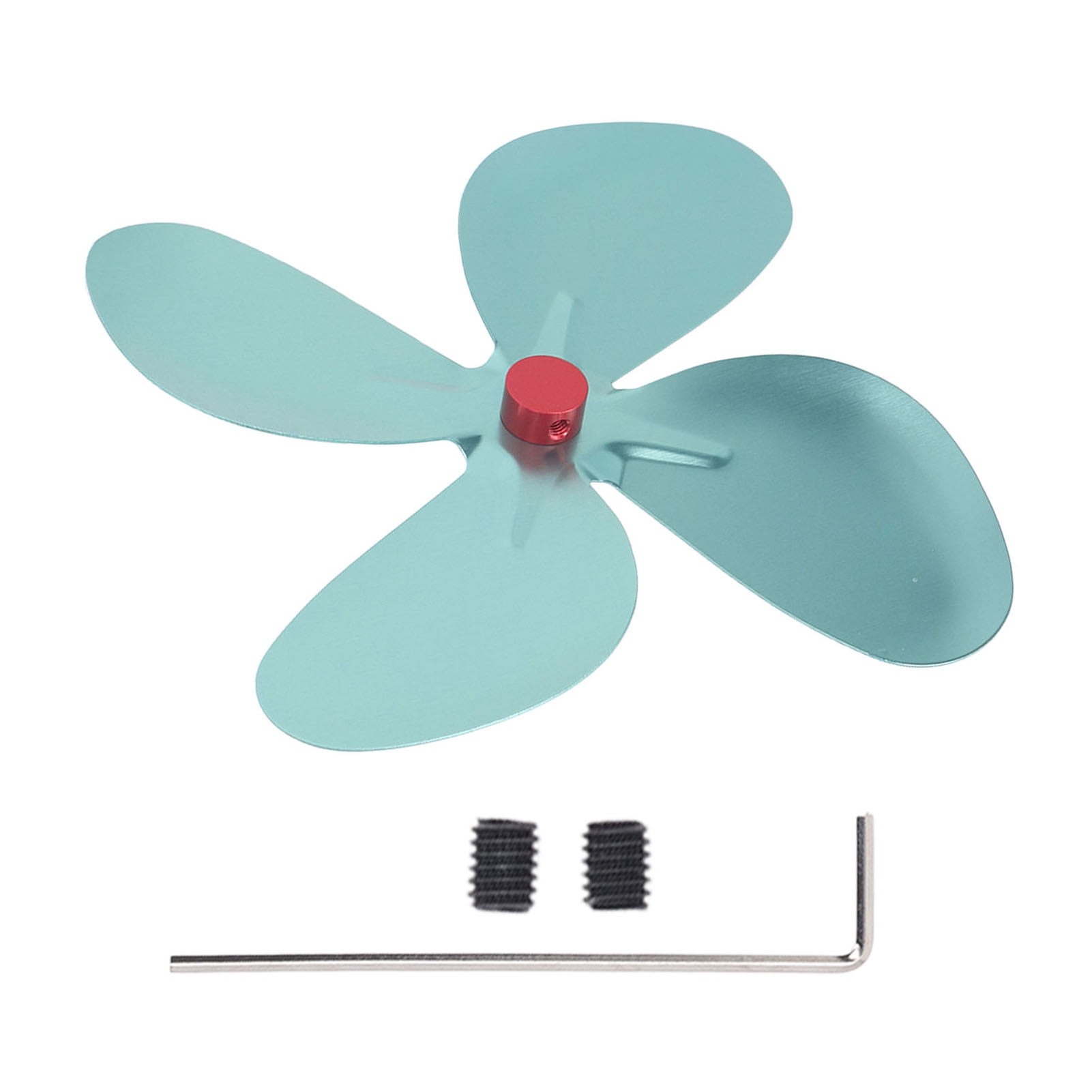 Fan Blade Aluminum Alloy Heat Dissipation Fan Blade with Wrench Screws