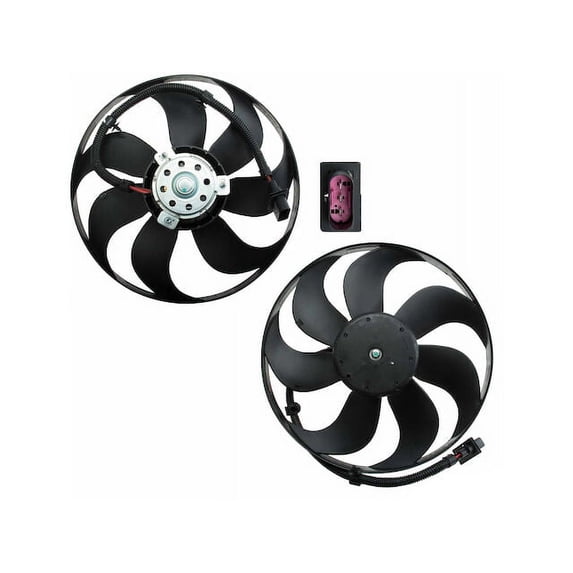 Fan Blade - Compatible with 1998 - 2004 Volkswagen Beetle 1999 2000 2001 2002 2003