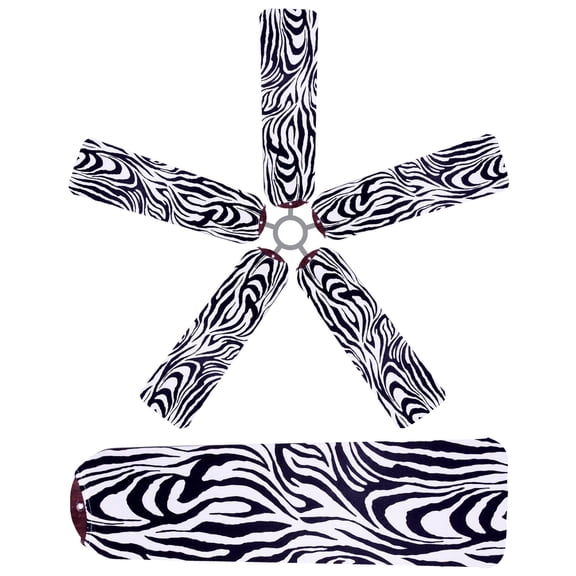 Fan Blade Designs Zebra Ceiling Fan Blade Covers