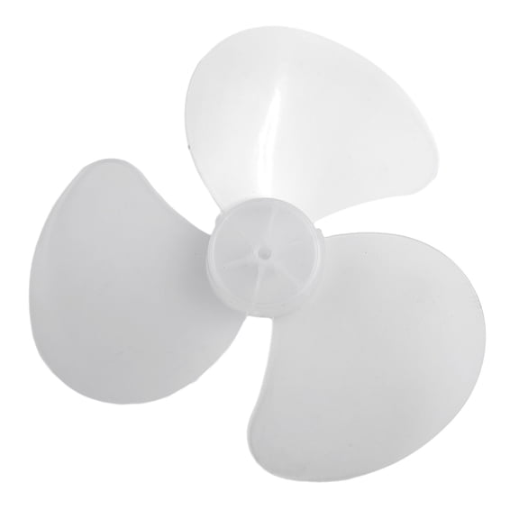 Fan Blade Replacement Parts 12inch Plastic 3 Leaves Clear for Standing Pedestal Floor Wall Table Electric Cooling Fan Electric Fan Accessories Three Blade Fan for Desk Fan