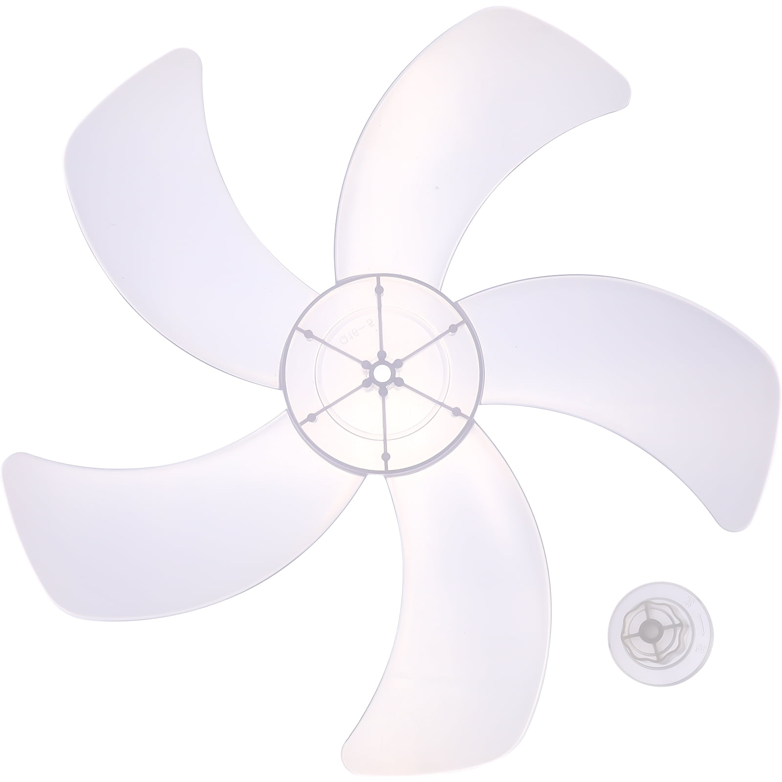 Fan Blades 5 Leaves Replacement Plastic Table Fan Blades Pedestal Fan