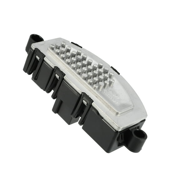 Fan Blower Motor Resistor Heater Replacement Fit for Audi A4 Quattro Black Silver Tone
