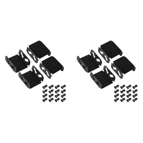 Fan Bracket Dual Computer Radiator Holder for Video Card Cooling DIY Support 80MM/90MM/120MM/140MM (8 Pcs)