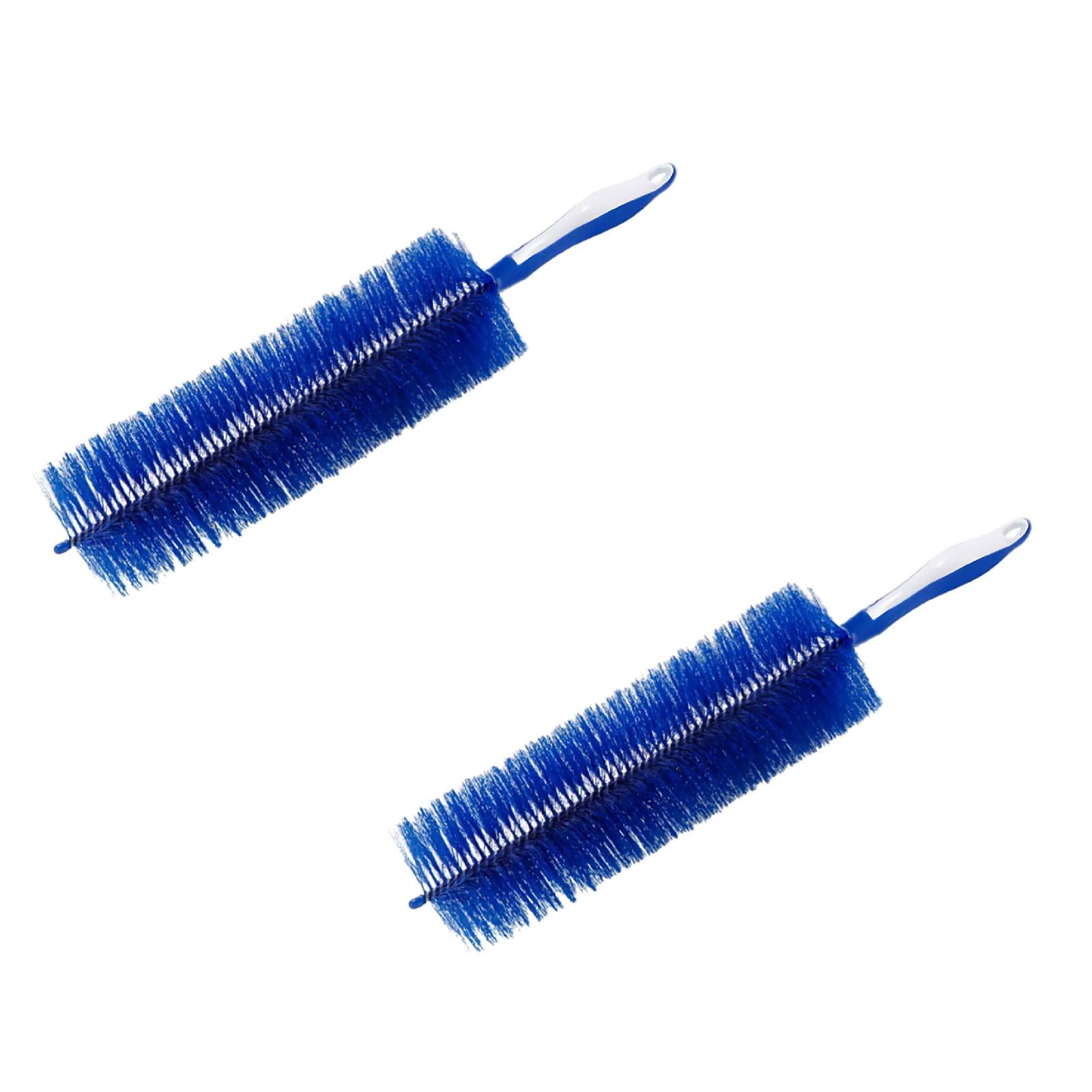 Fan Brush Air Conditioner Removal Brush Curved Boot Brushes for Cleaning Mud Grease Remover