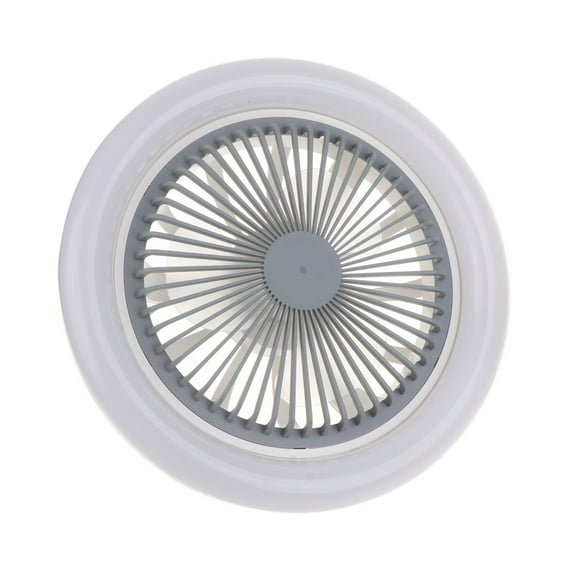 Fan Canopy Lamp 30W Ceiling Fan with Light AC 85V-265V Wide Voltage for Home Office Bedroom E27 LED Fan Lamp
