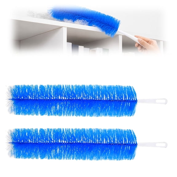 Fan Cleaner Brush – Microfiber Cobweb Duster for Ceiling, Blinds, Curtains, Box Fan, Household Dusting Tool(2PCS)