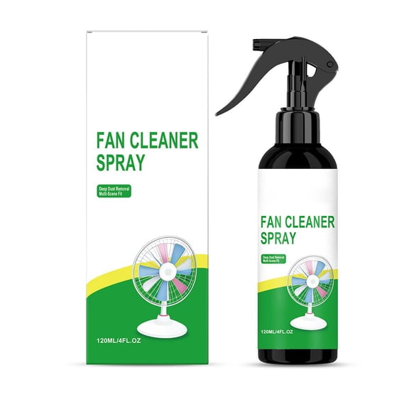 Fan Cleaner Spray No Disassembly Deep Cleaning Dust Grease Remover for Table Floor Ceiling Fans Air Conditioner