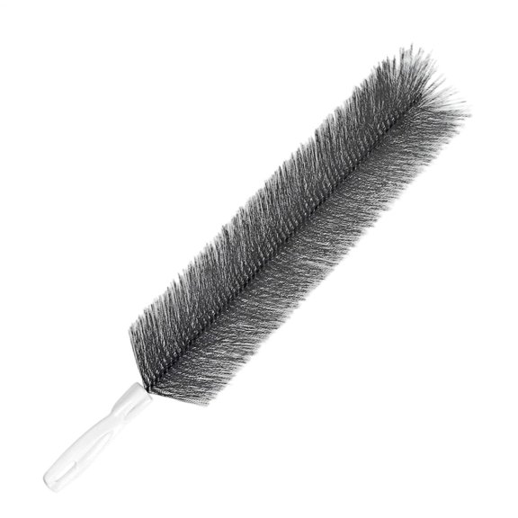 Fan Cleaning Brush - Deep Crevice Dust Sweeper, Washable Bendable Visual Layout, 42x8.5cm Dimensions 32g Light Mass, Sturdy PC Frame Nylon Silk Aaircon Duster - for Vehicle Louvres Home AC