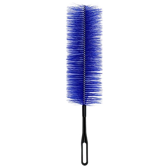 Fan Cleaning Brush Duster,Fan Brush for Cleaning,Bendable Microfiber Duster, Reusable Dust Removal Cleaning Brush,Flexible Fan Brush,for Ceiling Fan Blades, Air Vents,Curtains,Cars,17.3 inch(Z1-Blue)
