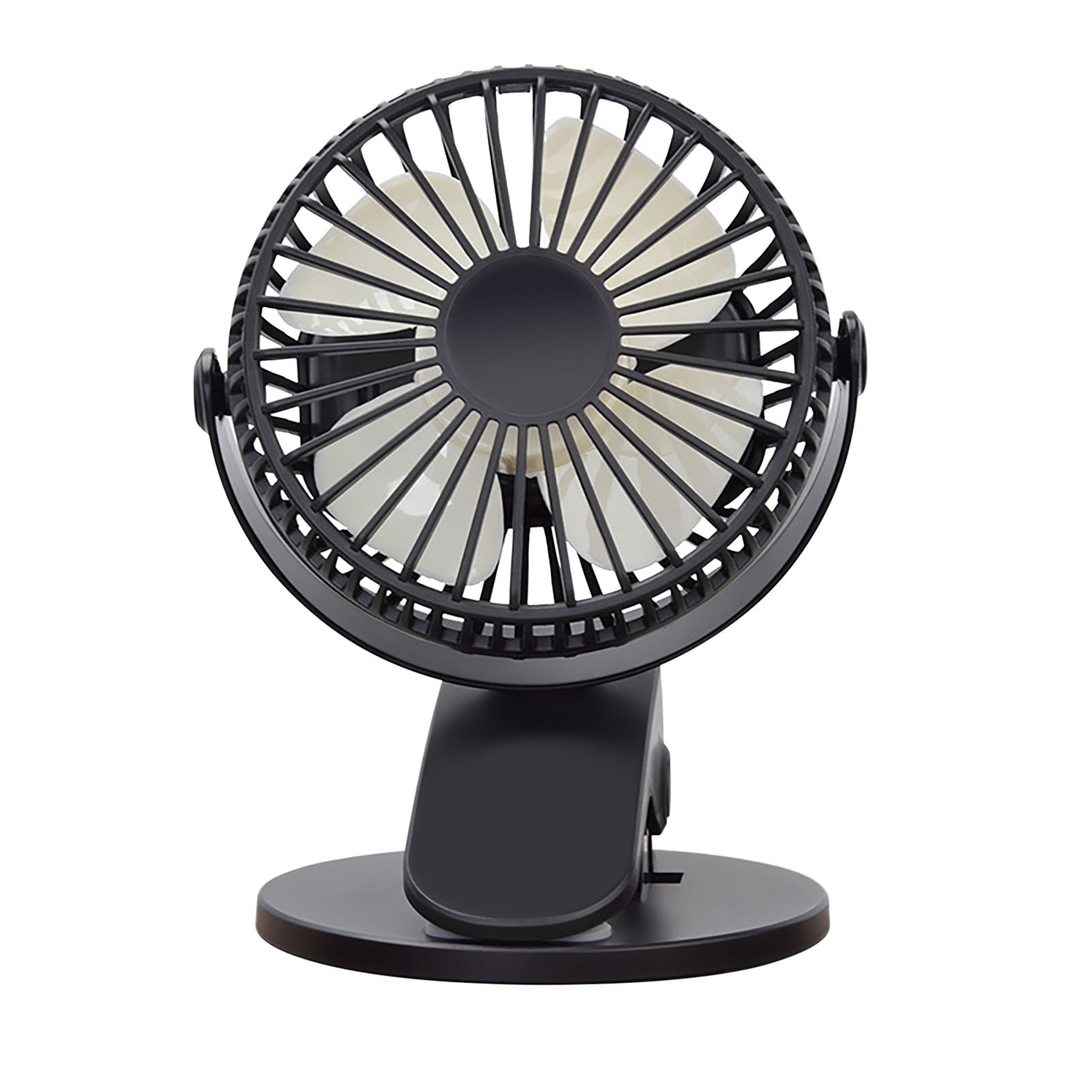 Fan Clip On Stroller Portable Fan 360° Adjustable Clip Fan Mini Quiet