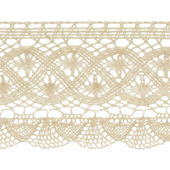 Fan Cluny Lace 3 - 1/2" X 12yd - Natural
