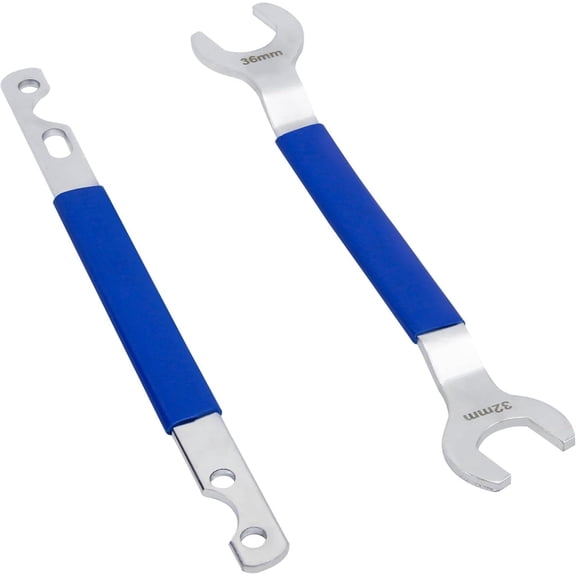 Fan Clutch Wrench Set for BMW Land Rover,Pump Pulley Holder Removal Tool,32mm & 36mm
