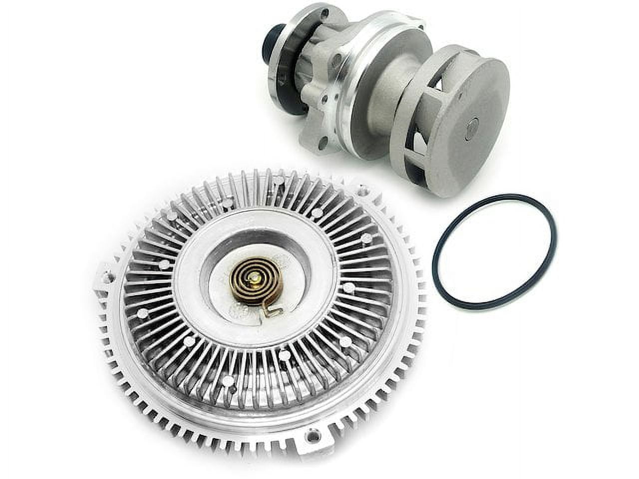 Fan Clutch and Water Pump Kit Compatible with 2001 2005 BMW 325xi