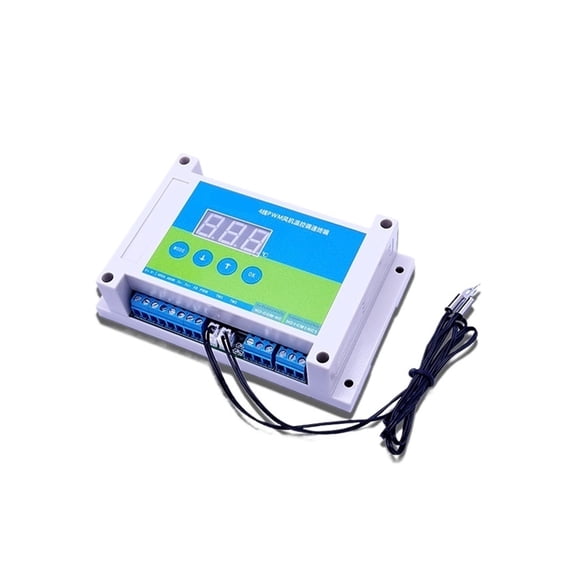 Fan Controller PWM DC 12V/24V/48V 6A PWM Fan DC Fan Speed Regulator Temperature Control Speed Regulator ,Easy to Use