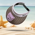 thumbnail image 1 of Fan Cooling Hat,Visor Cooling Fan Summer Hat USB Hand Free,Unisex Fan Visor Hat Sun Protection UPF 50+,Outdoor Fishing Sports Camping Hiking Sun Visor,Travel Casual Woman Man Adults Kids violet, 1 of 10