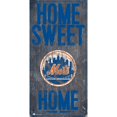 thumbnail image 1 of New York Mets 6'' x 12'' Home Sweet Home Sign, 1 of 1