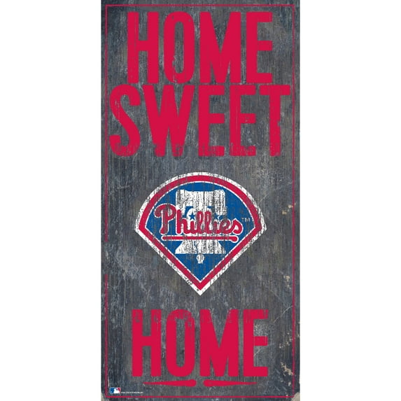 Philadelphia Phillies 6'' x 12'' Home Sweet Home Sign