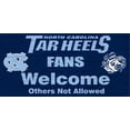 thumbnail image 1 of Fan Creations C0617 University Of North Carolina Fans Welcome Sign, 1 of 7