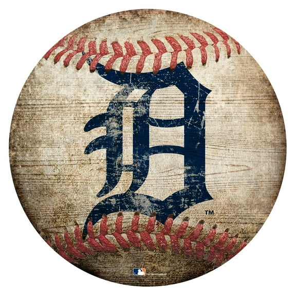 Fan Creations Detroit Tigers Baseball 12" x 12" MDF Sign