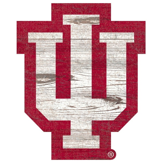 Fan Creations NCAA Distressed Logo Cutout Sign Wall Art