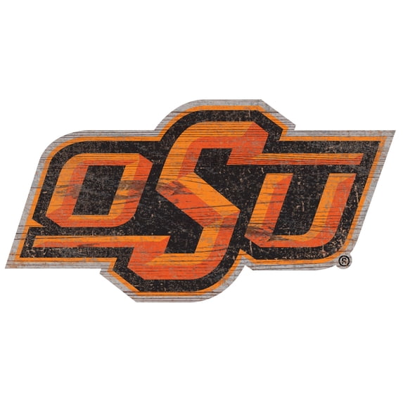 Fan Creations NCAA Distressed Logo Cutout Sign Wall Art