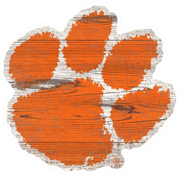 Fan Creations NCAA Distressed Logo Cutout Sign Wall Art