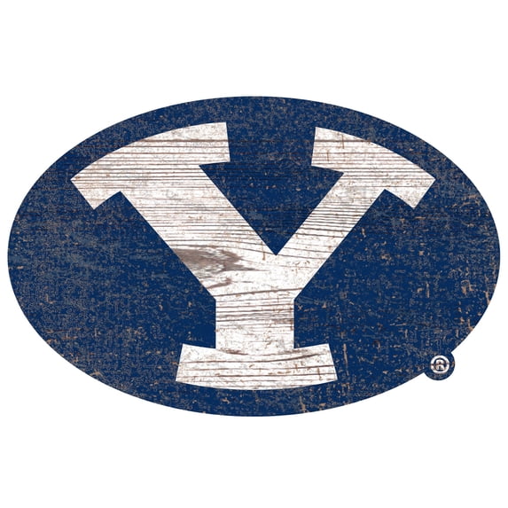 Fan Creations NCAA Distressed Logo Cutout Sign Wall Art