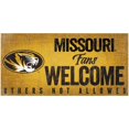 thumbnail image 1 of Fan Creations NCAA Fans Welcome Sign, 1 of 2