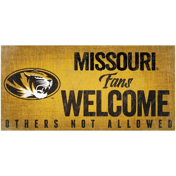 Fan Creations NCAA Fans Welcome Sign