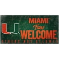 thumbnail image 1 of Fan Creations NCAA Fans Welcome Sign, 1 of 2