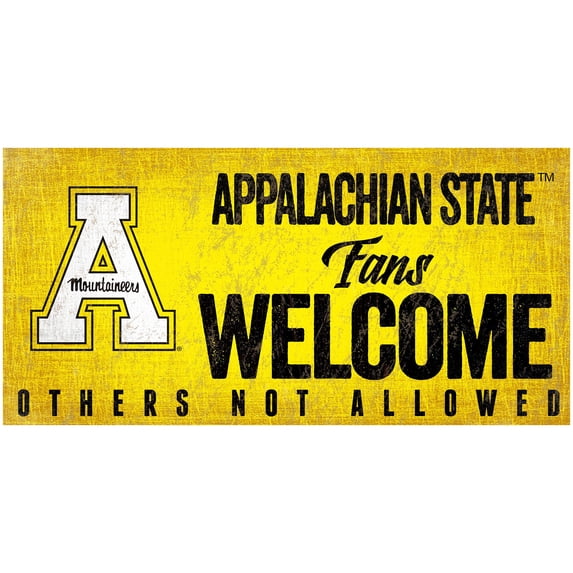 Fan Creations NCAA Fans Welcome Sign