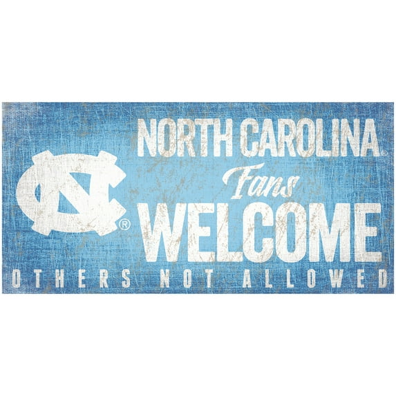 Fan Creations NCAA Fans Welcome Sign