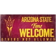 thumbnail image 1 of Fan Creations NCAA Fans Welcome Sign, 1 of 2