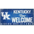 thumbnail image 1 of Fan Creations NCAA Fans Welcome Sign, 1 of 2
