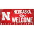 thumbnail image 1 of Fan Creations NCAA Fans Welcome Sign, 1 of 2