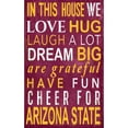 thumbnail image 1 of Fan Creations NCAA In This House Sign, 1 of 2