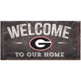 thumbnail image 1 of Fan Creations NCAA Welcome To Our Home Sign, 1 of 2