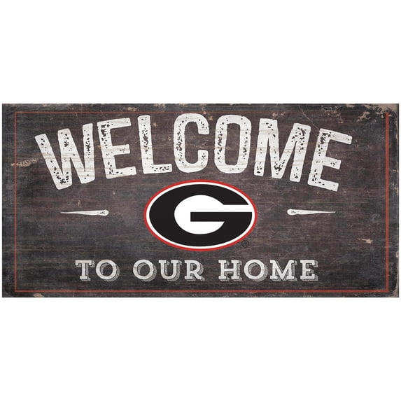 Fan Creations NCAA Welcome To Our Home Sign