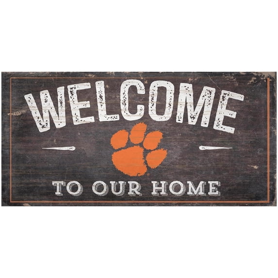 Fan Creations NCAA Welcome To Our Home Sign